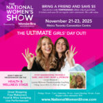 Women's Show Expo poster featuring Leanne Babcock